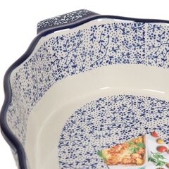 Форма для выпечки керам, 24х39 см, овал, син, Atribute, Eclipse blue, ABK106-SRT-B