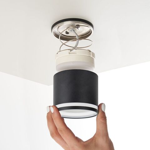 Накладной светильник Feron HL362 GX53 черный