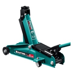 KRAFTOOL RIGID, 2.2 т, 130 - 375 мм, подкатной домкрат с увеличенным подъемом (43452-2)
