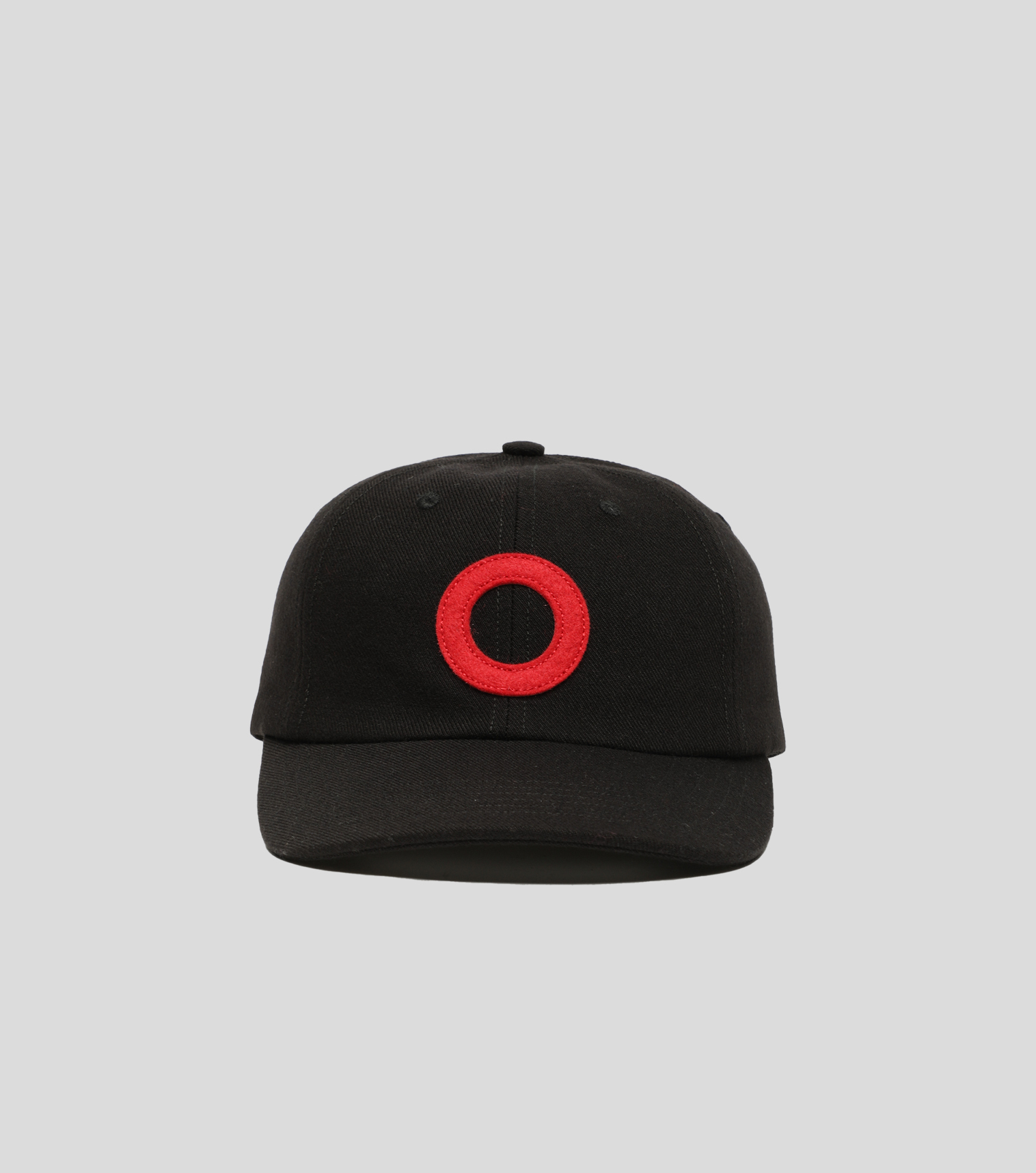 Pop Japan Exclusive O Sixpanel Hat Washed Black main image 0