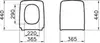 Vitra 122-483-009 Metropole тонкое сиденье микролифт, цвет матовый чёрный
