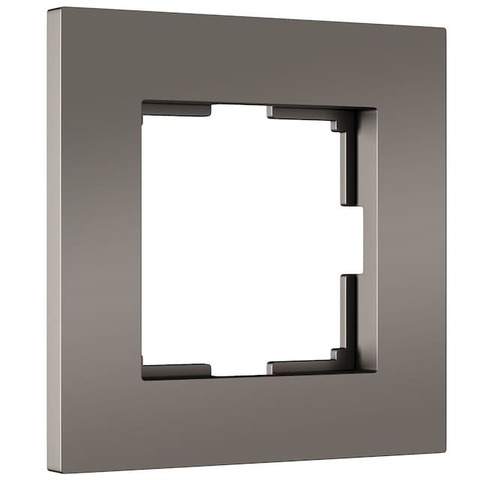 Рамка на 1 пост. Цвет Бронза софт. Werkel(Веркель). Slab. a062810 / W0012963
