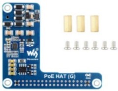 RA820 Плата расширения Waveshare PoE HAT (G) для Raspberry Pi 5