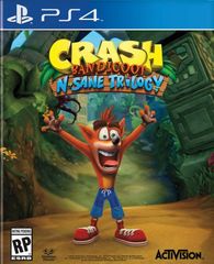 Crash Bandicoot N’sane Trilogy (диск для PS4, полностью на английском языке)
