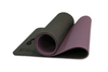 Картинка коврик для йоги Original FitTools FT-YGM10-TPE черно-фиолетовый - 4