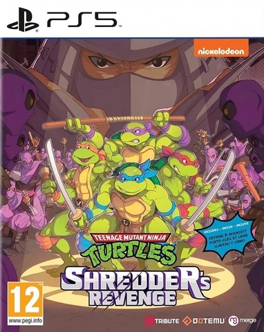 Teenage Mutant Ninja Turtles: Shredder's Revenge (диск для PS5, полностью на английском языке)