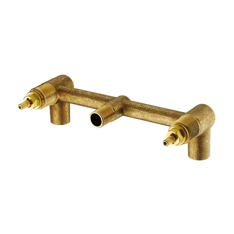 Встраиваемая часть смесителя Bravat Crystal с двумя ручками (D970C-ENG)