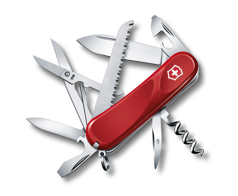 Складной нож Victorinox Evolution 17 (2.3913.E) | 85 мм., в сложенном виде, 15 функций, коллекция Delemont