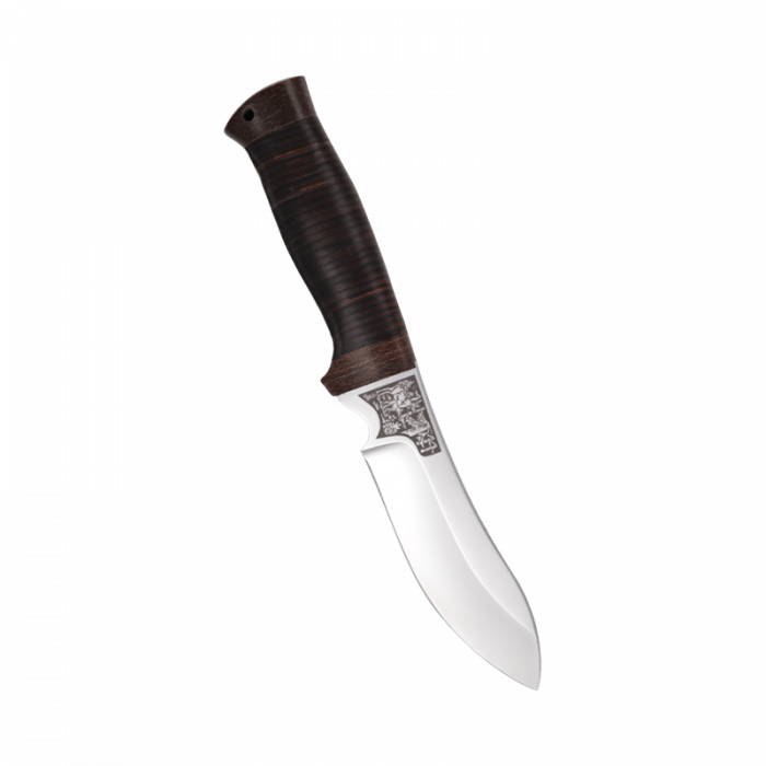 Шкуросъёмный нож Скинер-2, кожа, 100х13м купить за 6 600 руб в Москве