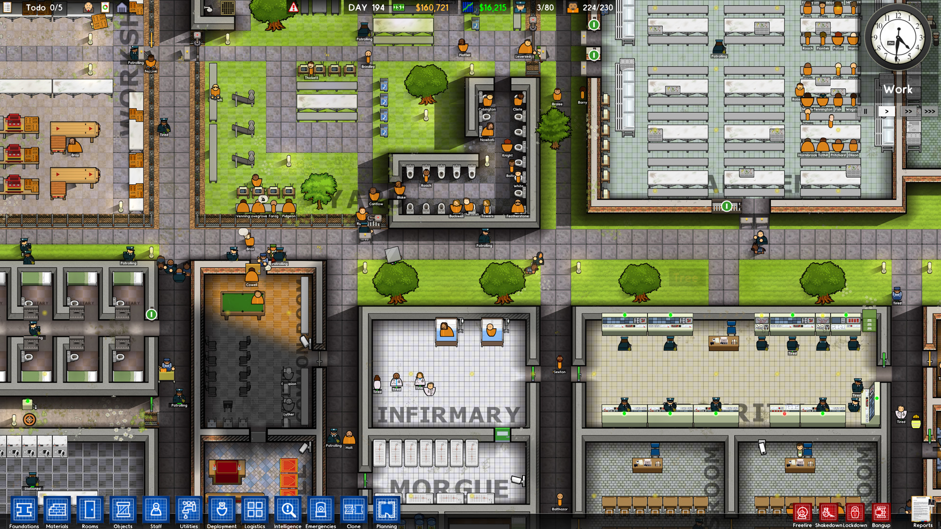 Призон архитект. Игра Prison Architect. Prison Architect лазарет. Присон архитект тюрьмы. Тюрьма в призн аркитекет.