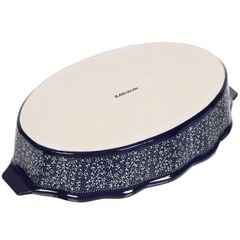 Форма для выпечки керам, 24х39 см, овал, син, Atribute, Eclipse blue, ABK106-SRT-B
