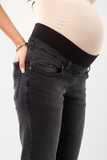Джинсы для беременных (BOYFRIEND) 14770 черный