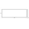 Damixa WILL-170-070W-P  Панель к ванне Willow 170 x 70 см