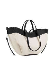 Сумка Polene Cyme EDITION BLACK CANVAS