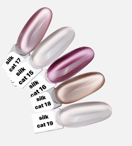 Hukko кошачий глаз Silk cat 15, 8мл