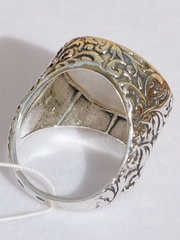 Аделла (кольцо + серьги из серебра)