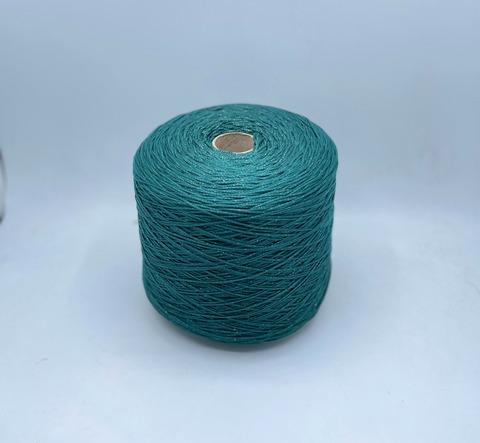 Industria Italiana (пр.Италия),art-Darling 220м/100гр, 64% Органический хлопок, 20% Полиамид, 16% Металлизированное волокно(люрекс), цвет-Изумруд. арт-29194