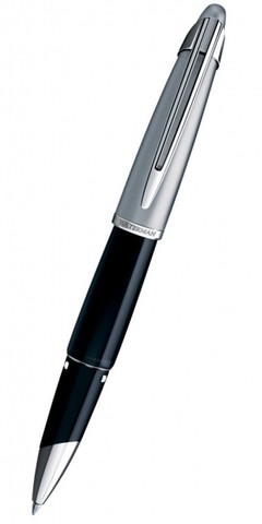 Ручка-роллер Waterman Edson Black PT (S0756500)