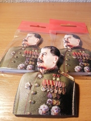 Магнит рельефный Сталин. Полистоун