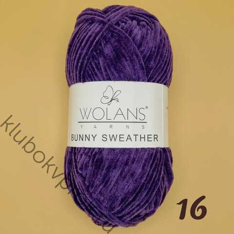 WOLANS BUNNY SWEATHER 300-16, Фиолетовый