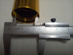 Внешний стакан пера вилки для Honda CBR 1000 RR 2008-2012 /  золотой