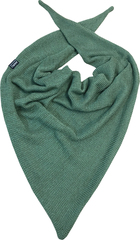 Треугольный шарф-косынка. Цвет - зеленый хаки.
