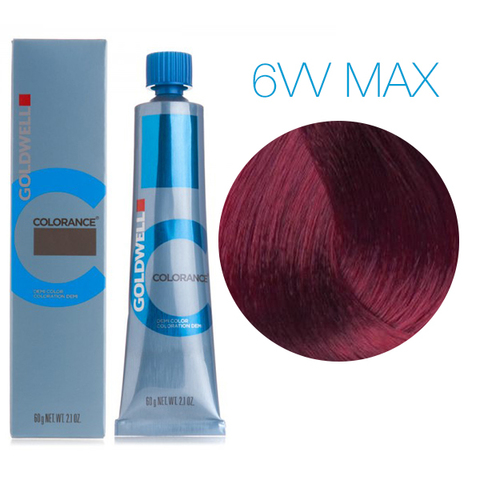 Goldwell Colorance 6VV MAX (яркий фиолетовый) - тонирующая крем-краска