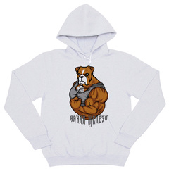 Толстовка "Боксер - качай железо"