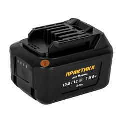 Аккумулятор для MAKITA ПРАКТИКА 10.8/12В, 1.5Ач,  Li-Ion, Слайдер (791-776)