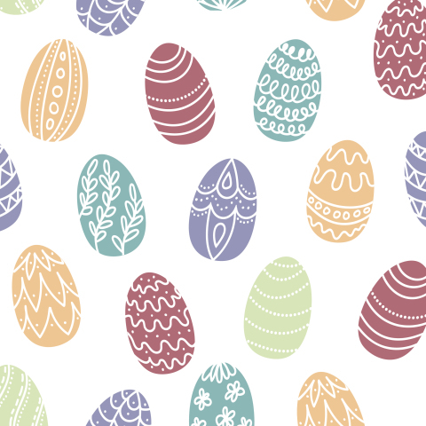 Пасхальные яйца из ткани - поделки к празднику