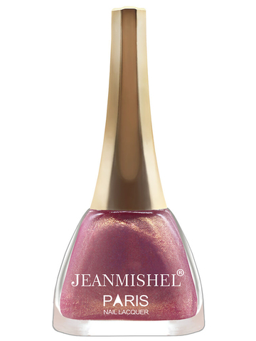 JEANMISHEL PARIS Лак для ногтей 10мл №136 (*6)нежно розовый перламутр с золотым песком