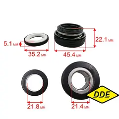 Сальник механический + керамический DDE М ф40,2х21,3х20 мм / K ф32х21,3 для PN51/81 - 41011-P020-0001