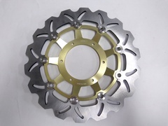 Диск тормозной передний на Honda CB F HORNET / ABS 600 07-13 CBR F / ABS 600 11-13 г.в. золотой