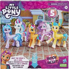 Набор фигурок коллекционный 5 шт Май Литл Пони My Little Pony Meet the Mane (уцененный товар)