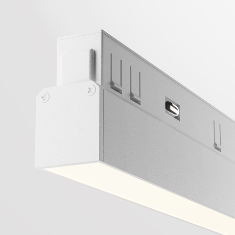 Магнитный трековый светильник Maytoni Basis TR030-4-24W3K-WW-DS-W