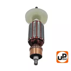 Якорь UNITED PARTS для BOSCH GWS10-125/1000 1604010A20 (90-0953)