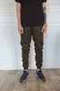 Утепленные джоггеры BLK Crown Rubber fur olive