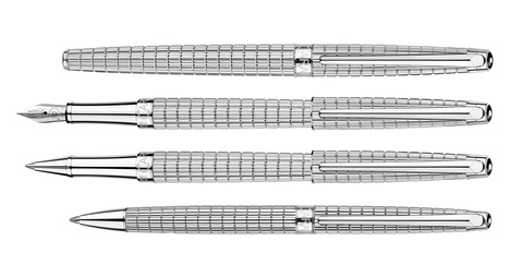 Ручка перьевая Caran d’Ache Leman Slim Lights, F (4791.376)