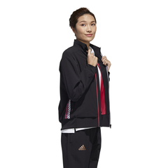 Женская толстовка Adidas W Woven Jacket - black