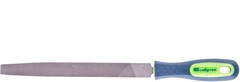 16227 Напильник, 200 мм, плоский, двухкомпонентная рукоятка, №2 Сибртех