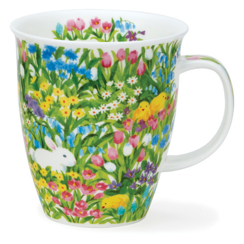 Кружка 480мл Dunoon Кроликив цветах Невис