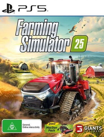 Farming Simulator 25 (диск для PS5, интерфейс и субтитры на русском языке)