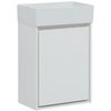 Aquanet 339962 Тумба Милан 45 цв. белый глянец (339962)