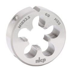 Плашка М18х2,5 DINEN22568 HSS 6g 45х18мм NKP 240180N