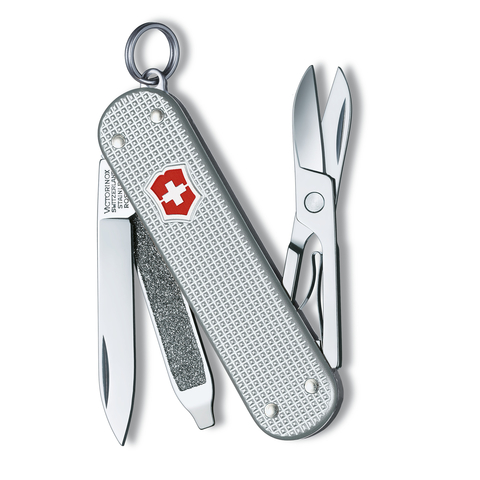 Нож-брелок Victorinox Classic Alox, Barleycorn Silver (0.6221.26-012)