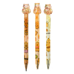 
          Карандаш вечный автоматический, чернографитный, MC-Basir, 3 цвета корпуса, серия "Капибара", 36 шт