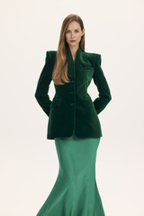 Жакет с шалькой