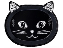 Тарелки фигурные Котики, 23 см, 6 шт.