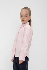 блузка  для девочки  ТК 39030/светло-розовый