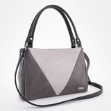 Сумка Саломея 100 мульти итальянский серо-черный